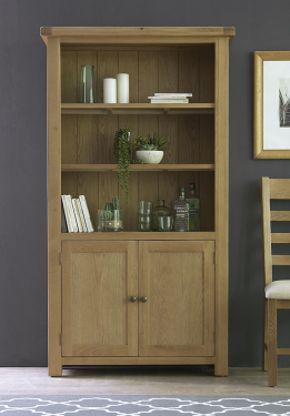 Cotswold Solid Oak Small Sideboard Cabinet, 100 x 83 x 42 cm Cotswold Solid Oak Small Sideboard Cabinet, 100 x 83 x 42 cm