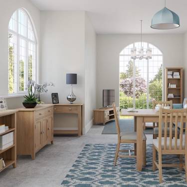 Blue Lagoon Furniture Rosie Oak Living & Dining