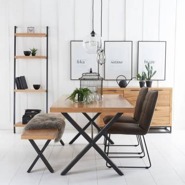 Blue Lagoon Furniture Florence Industrial Collection